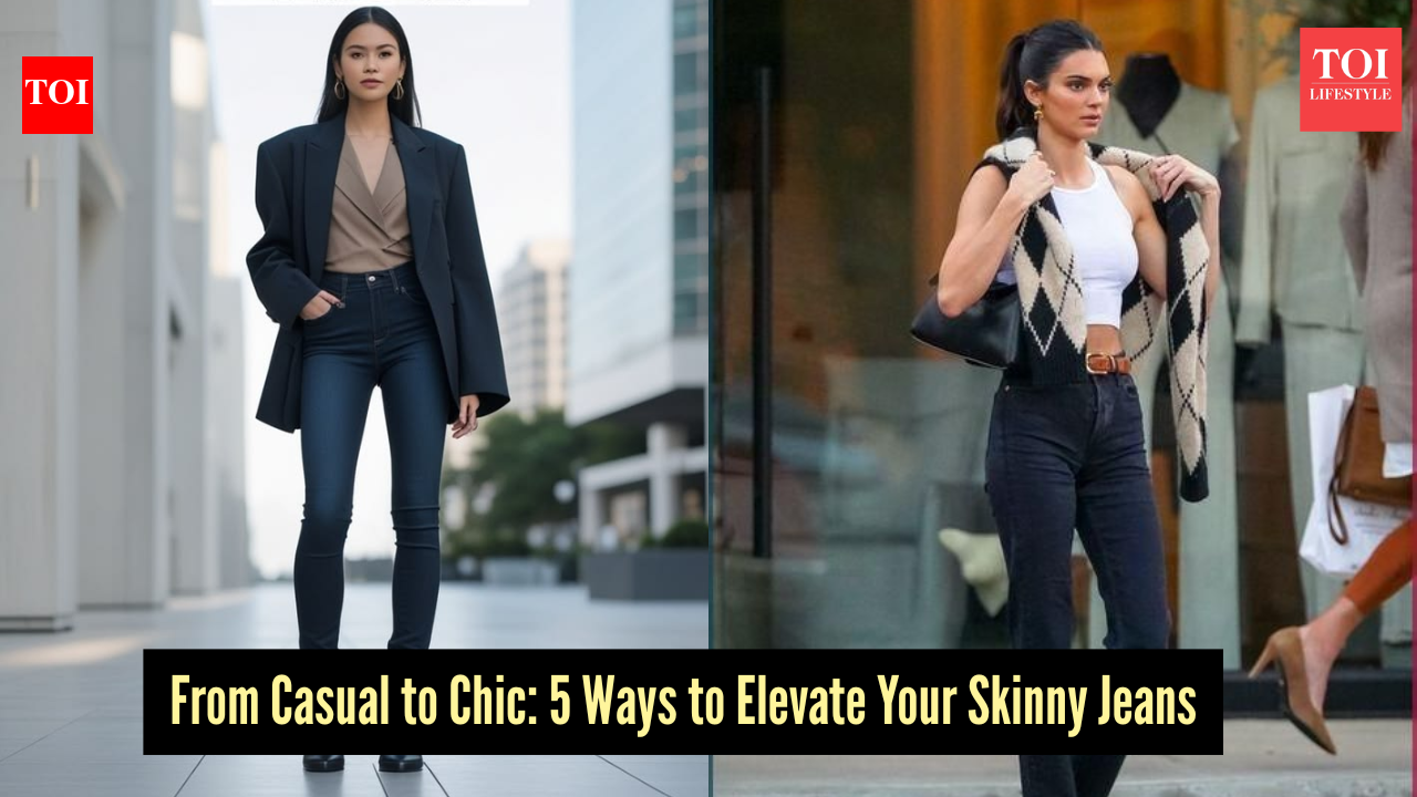 5 fashion-forward ways to style skinny jeans this season