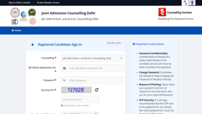 JAC Delhi round 1 seat allotment 2026 released at jacdelhi.admissions.nic.in: Direct link to download here