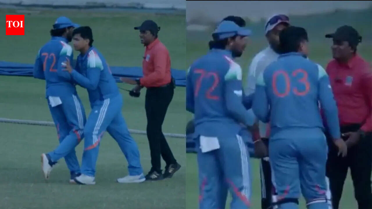 Watch: Sooryavanshi intervenes as Tilak argues with umpires amid IND A-SL A drama