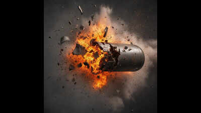 Cylinder blasts in Davanagere, 1 Injured
