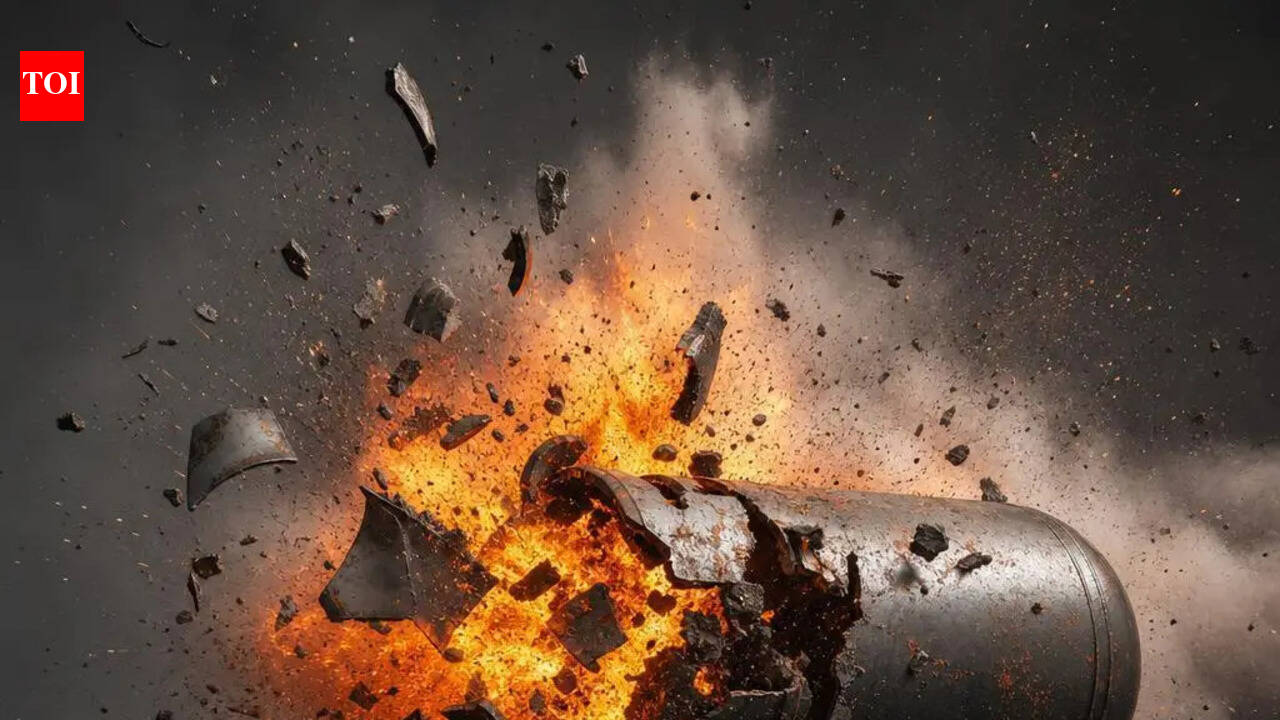 Cylinder blasts in Davanagere, 1 Injured