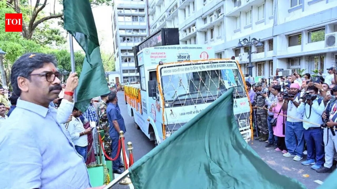 State rolls out 12-day anti-drug campaign; 80 awareness vehicles flagged off