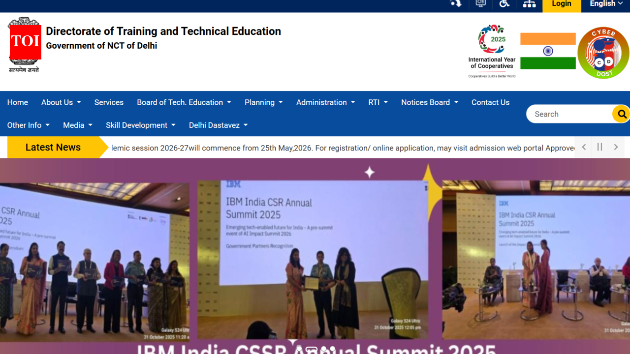 Delhi CET result 2026 declared at tte.delhi.gov.in: Direct link to download here