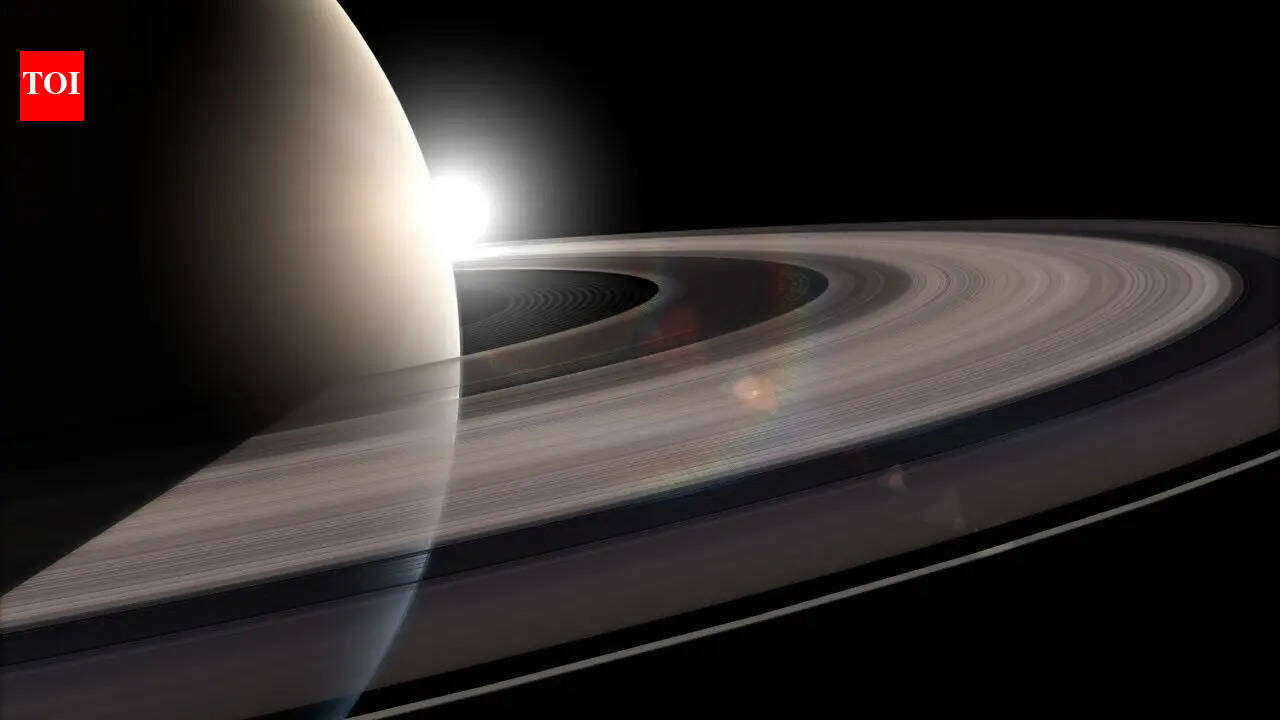 Why is Saturn less dense than water, despite being the Solar System’s second-largest planet