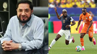  Pakistani man making balls for FIFA World Cup 2026 in his Sialkot factory