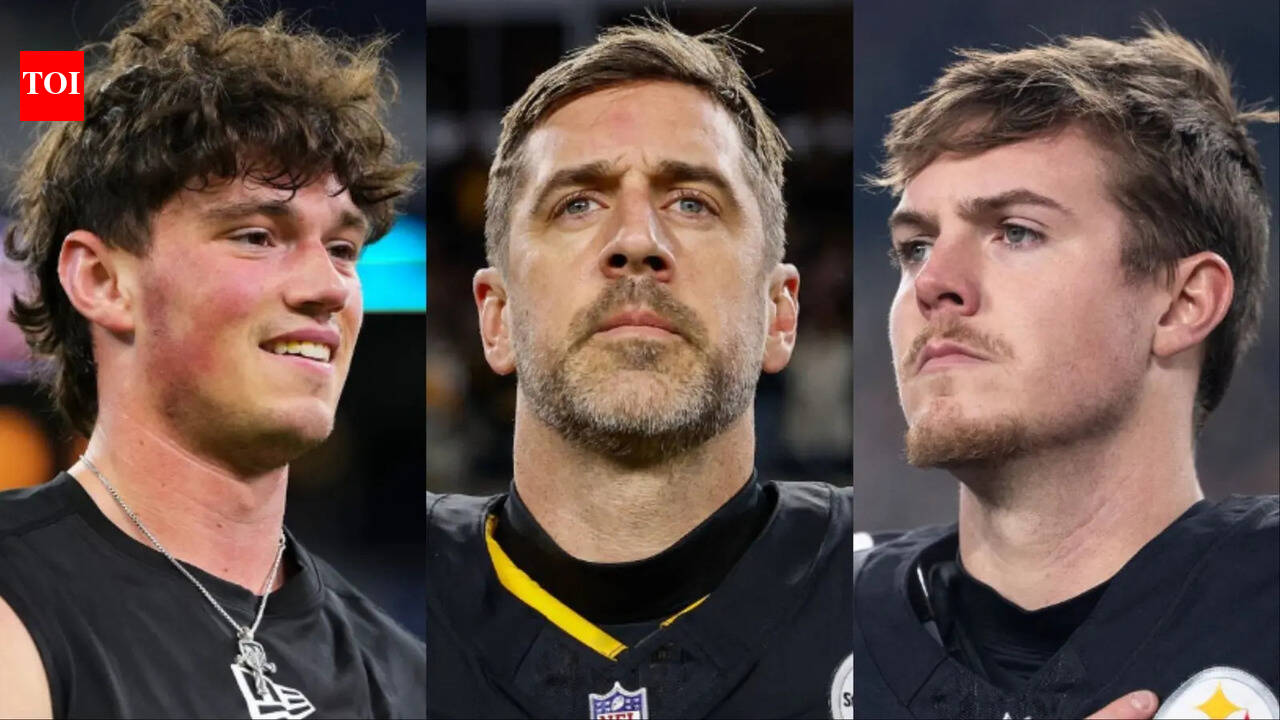 Aaron Rodgers prepares Pittsburgh Steelers rookies Will Howard and Drew Allar but keeps spotlight and starting job for himself