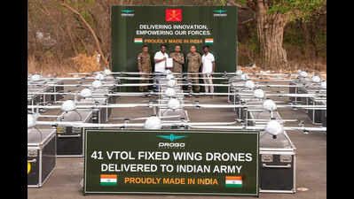 Drogo Aerospace delivers 1st batch its 41 JK 250e drones to Indian Army
