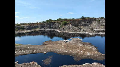 Monsoon rains trigger urgent call to cover Tirupur quarry dump with HDPE sheets