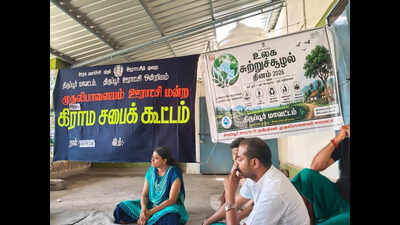 Monsoon rains trigger urgent call to cover Tirupur quarry dump with HDPE sheets
