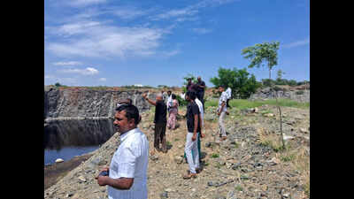 Monsoon rains trigger urgent call to cover Tirupur quarry dump with HDPE sheets