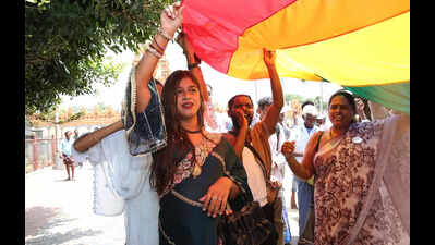 Pride marchers in Chamarajanagar seek their rights