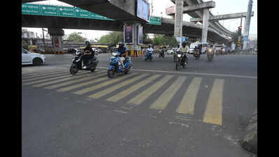Faulty signs mar Jaipur’s post-crash safety drive