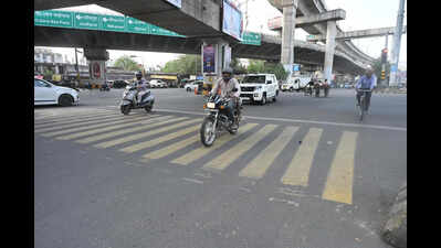 Faulty signs mar Jaipur’s post-crash safety drive