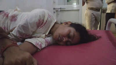 One held for attacking lady sarpanch