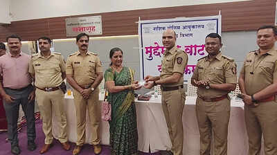 Stolen goods worth over Rs1.6cr returned to complainants
