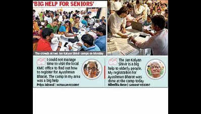 Annapurna, Ayushman top Jan Kalyan Shivir queries on day 1