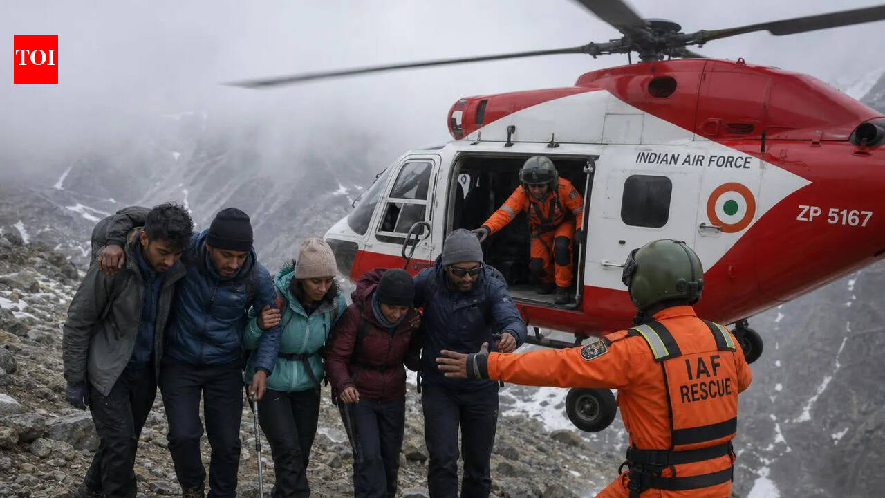 Five trekkers from Mumbai rescued in 3 separate operations