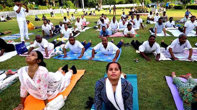 ‘Yoga essential for mental peace, physical well-being’