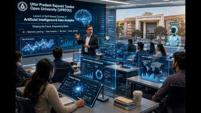UPRTOU launches skill-based courses in AI and data analysis