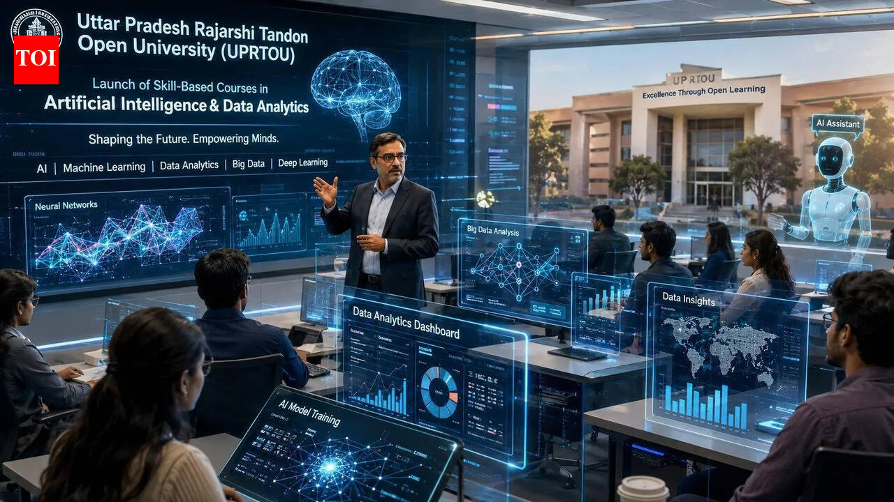 UPRTOU to launch skill based courses in AI, Data Analytics