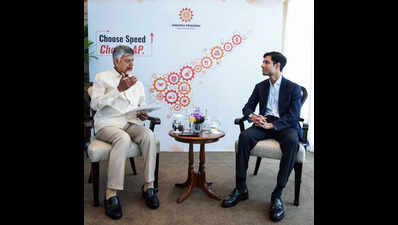 In Singapore, chief minister Chandrababu Naidu pitches Andhra Pradesh as global investment hub