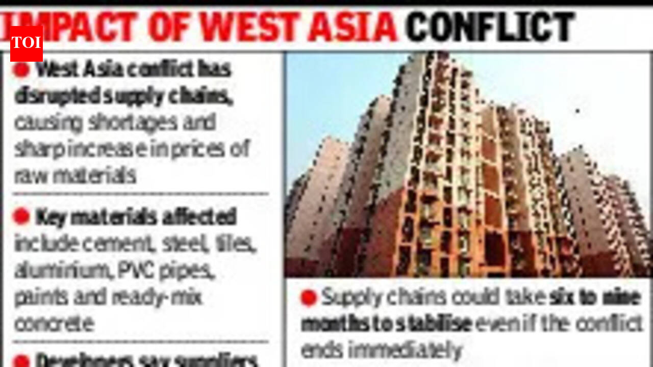 Ahmedabad homes to cost 5-10% more from July 1 as construction costs surge
