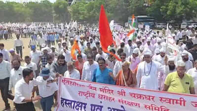 Rally urges collector to protect Hindu, Jain idols inside Bharuch mosque