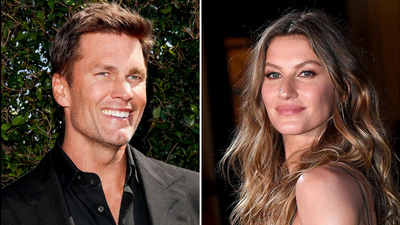 Tom Brady stood next to his ex while Gisele Bundchen is busy with her new husband and baby — this timeline has no chill