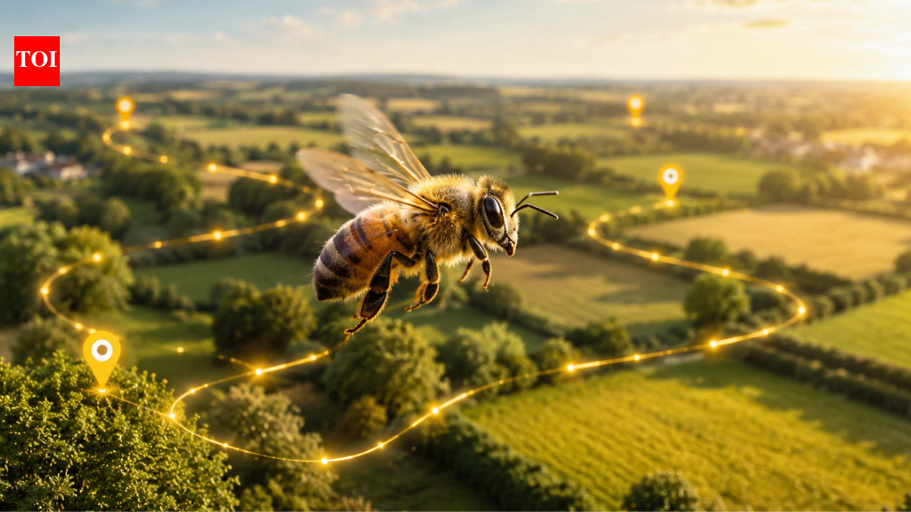 Invisible Highways: Every honey bee has its own GPS-like route and follows it with unbelievable precision