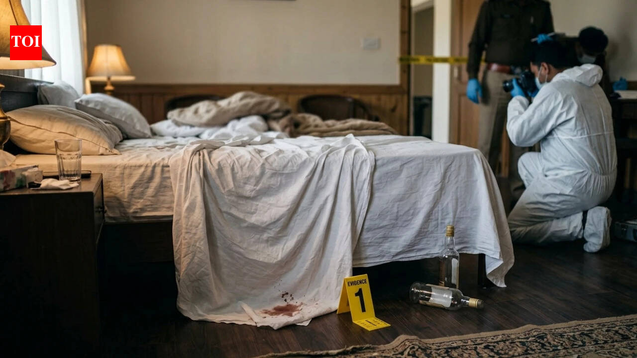Bloodstains and liquor bottles: Delhi newlywed found dead in Mussoorie homestay