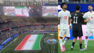 FIFA World Cup: Iran national anthem met with hostile reception before thrilling draw against New Zealand
