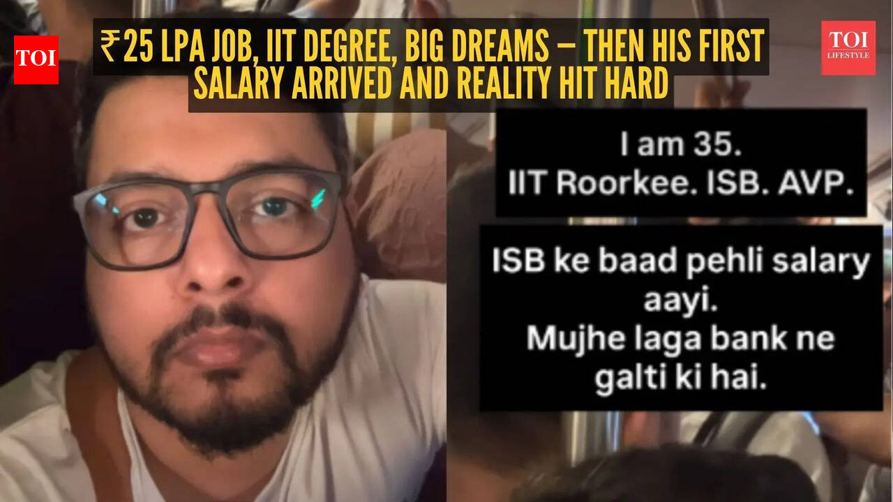 “₹25 LPA lag raha tha jackpot, first salary aayi toh reality samajh aa gayi”: IIT graduate breaks down the CTC myth