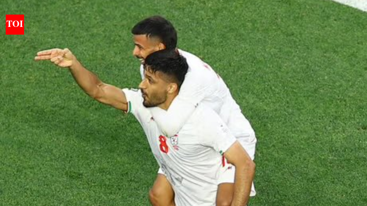 Iranian Mohammad Mohebi's 'gun' celebration angers fans, call for FIFA World Cup 2026 ban