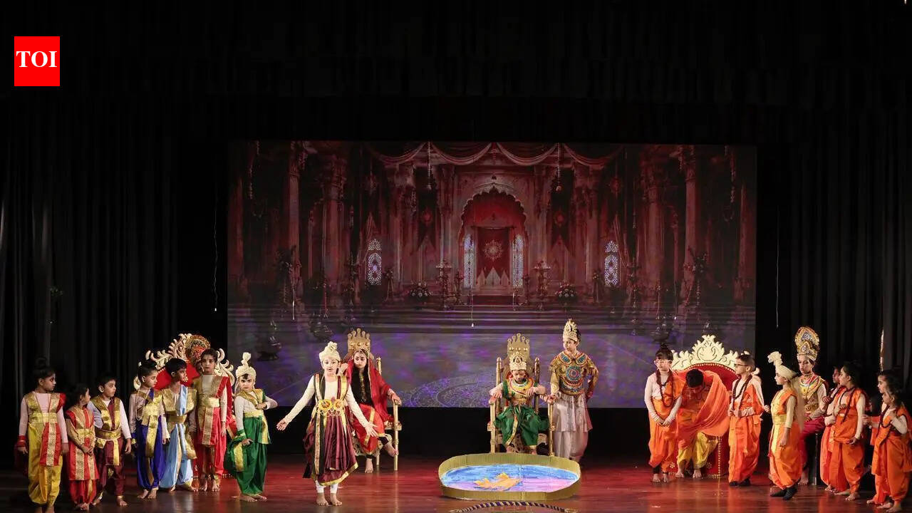 Young performers bring an epic tale alive on stage
