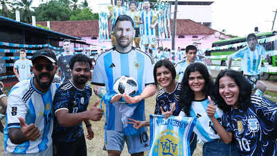 The Messi-signed football that draws fans to Kerala town every World Cup