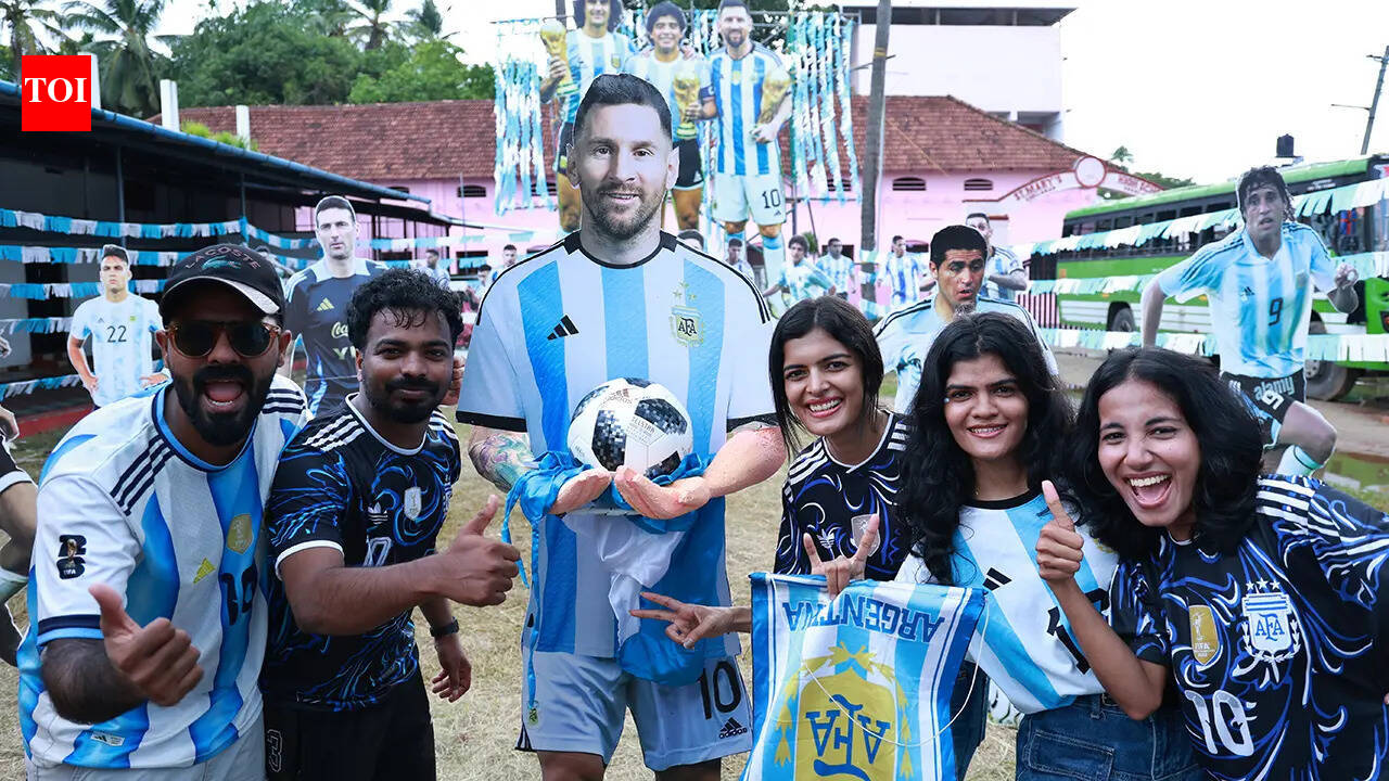 The Messi-signed football that draws fans to Kerala town every World Cup