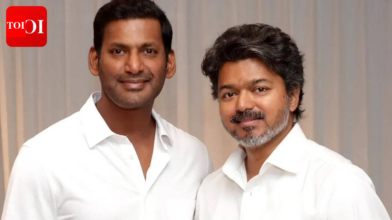 Vishal addresses Vijay as 'Darling CM'; 'SUPERSTAR' reference by fans sparks debate on social media