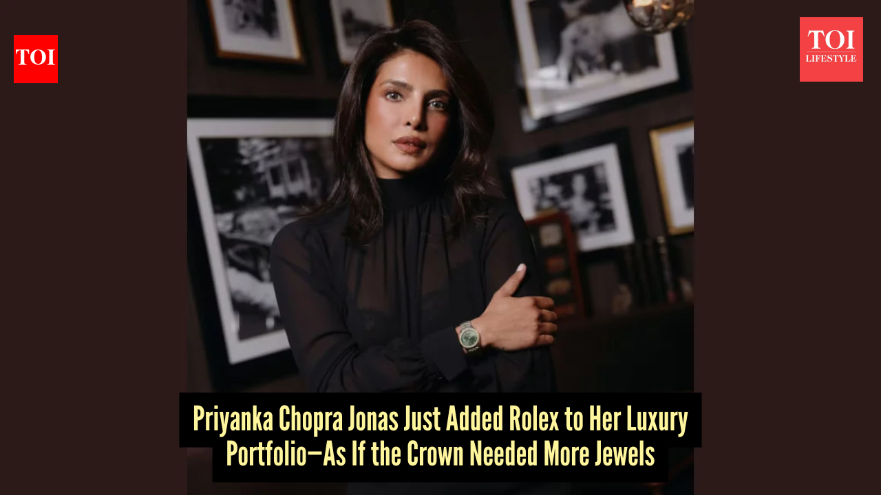 Rolex chooses Priyanka Chopra Jonas as the official global ambassador and the luxury world is officially taking notes
