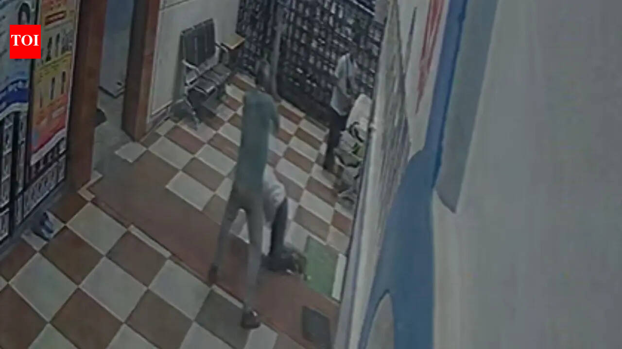 70-year-old temple trustee beaten to death by watchman in Indore, CCTV captures brutal attack