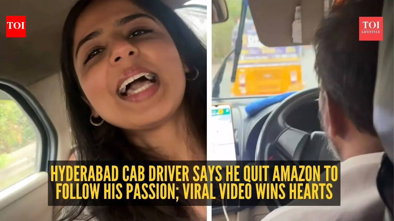 Hyderabad cab driver says he quit Amazon to follow his passion; viral video wins hearts