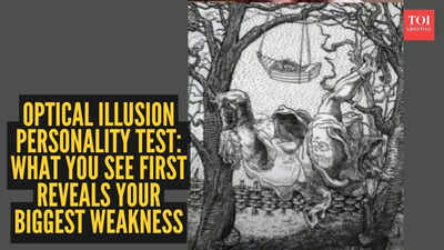 Optical illusion personality test: Skull, fence, boat, or bound person? What you see first reveals your biggest weakness