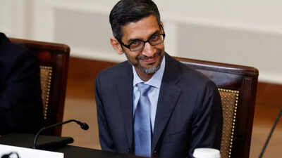When Sundar Pichai cracked an 'AI' joke during his Stanford University speech: Difficult to not talk about AI because my name…