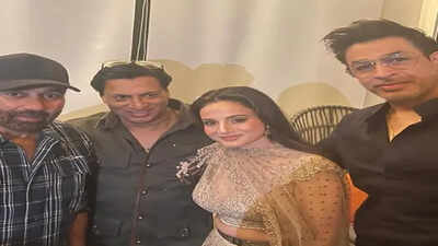 Rajat Bedi posts rare moments from 'Gadar' 25-year celebration with Sunny Deol and Ameesha Patel