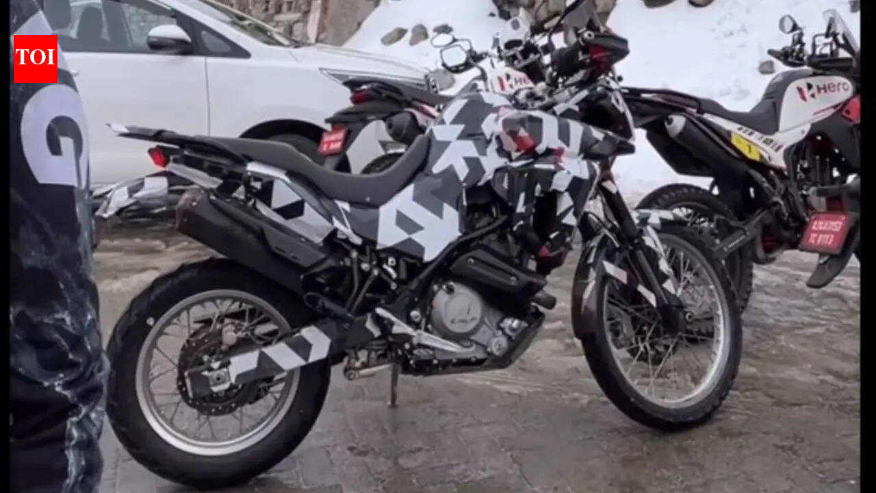 Hero Xpulse 421 seen in Ladakh! Big ADV gets closer to launch