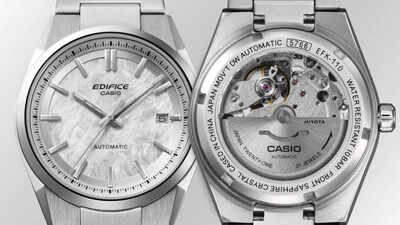 Casio Edifice EFK-110D Automatic series launches in India with forged-carbon-style dial at Rs 27,995