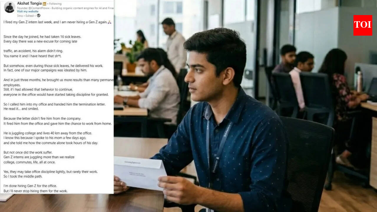 New excuse everyday': Founder says he'll never hire Gen Z again