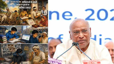 'Govt covering up failures': Kharge targets PM Modi over Telegram ban for re-NEET