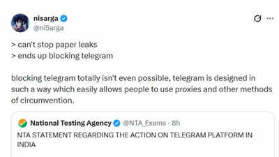 'Then how am I using it?' Nisarg Adhikary, online users claim Telegram accessible in India despite ban