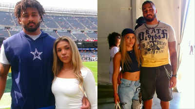 Dallas Cowboys DE Marshawn Kneeland’s GF Catalina Mancera welcomes baby boy Makhai 7 months after his horrific death at 24