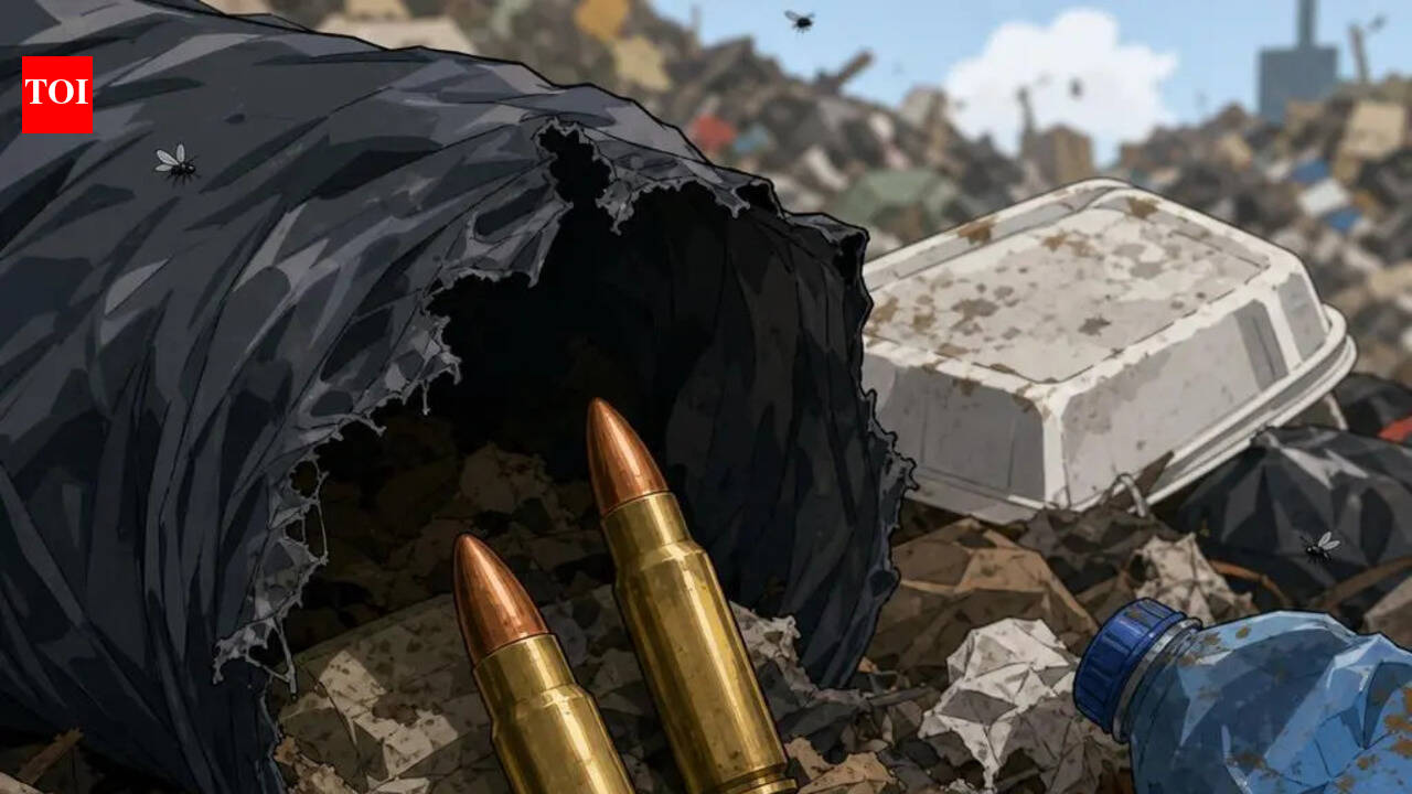 Belagavi: Live bullets in garbage heap spark security scare